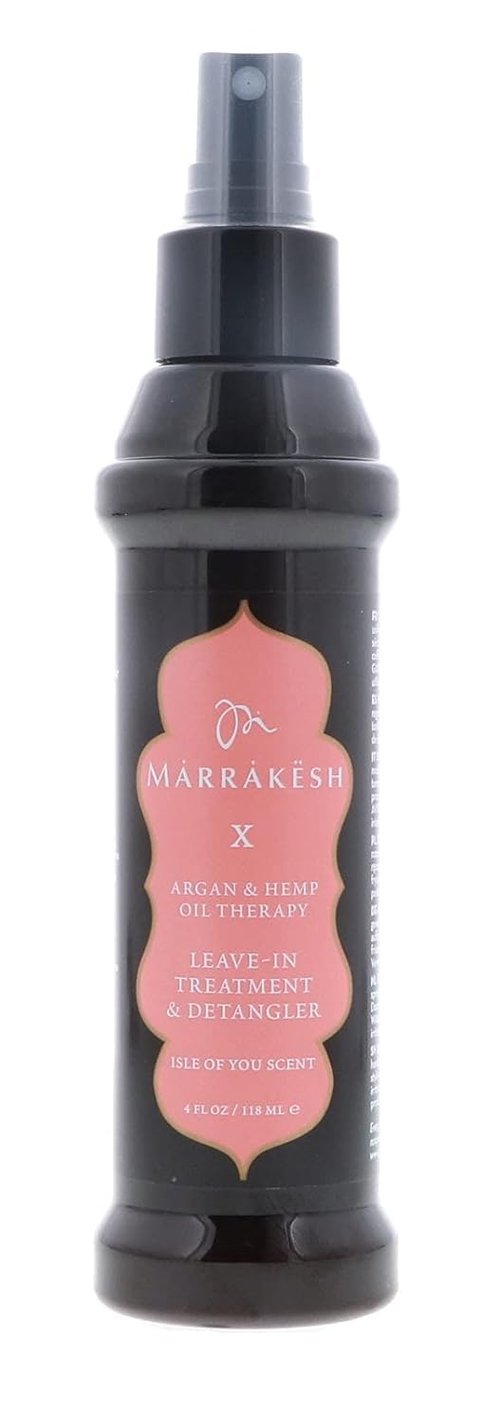 Earthly Body Marrakesh Leave-In Treatment & Detangler - Isle of You Scent with Argan & Hemp Oil | 4 oz / 118 ml