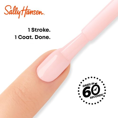 Sally Hansen Insta-Dri Hershey's Cookies 'n' Creme Eggs Nail Polish | Quick Dry, Long Lasting, Streak-Free Shine | Semi-Opaque, Glossy | 780 Springtime Blooms | Purple Pink Nail Color