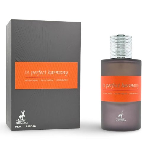 Maison Alhambra In Perfect Harmony – Fruity, Floral, Amber, Musky – Eau de Parfum Spray Long-Lasting Fragrance for Unisex, 2.02 Ounce / 60 ml