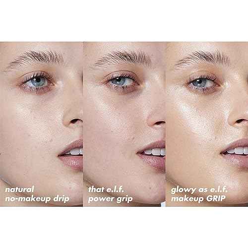 e.l.f. Power Grip Primer + 4% Niacinamide Mini, Gel-Based & Hydrating Face Primer, Evens Skin & Brightens, Grips Makeup, Vegan & Cruelty-Free