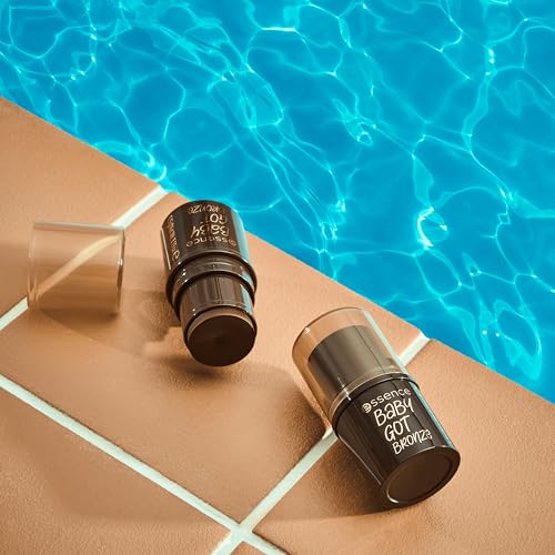 essence | Baby Got Bronze | Cream Bronzer Stick Easy to Apply & Blend | Vegan & Cruelty Free | Free From Gluten, Parabens, Preservatives, & Microplastic Particles (10 | Cinnamon Spice)