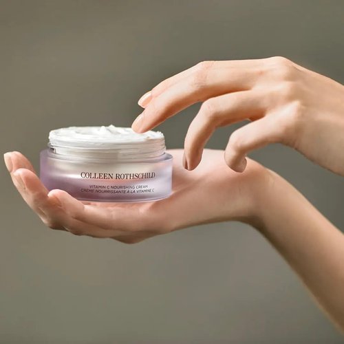 Colleen Rothschild Vitamin C Nourishing Cream - Daily Face Moisturizer for Discoloration & Fine Lines (1.7 fl oz)