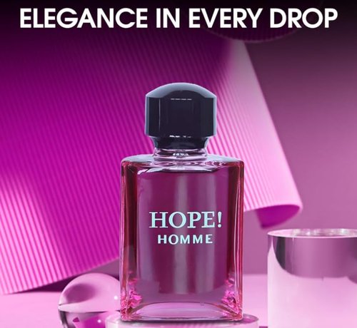 Hope Cologne for Men - Elegant Fruity & Floral Eau De Toilette Spray | 3.4 Fl Oz (100 Ml)
