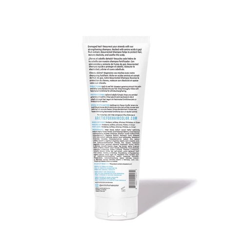 Arctic Fox Resurrected Strengthening Shampoo - Vegan, Sulfate Free, Color Safe, Hydrating - 8.45 fl oz