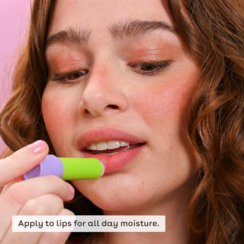 eos Flavor Lab Secret Menu Gift Set - Brown Sugar Boba Lip Scrub Exfoliator & 24H Moisture Super Balm, Limited-Edition Lip Treatment, Nourishing, 2-Pack