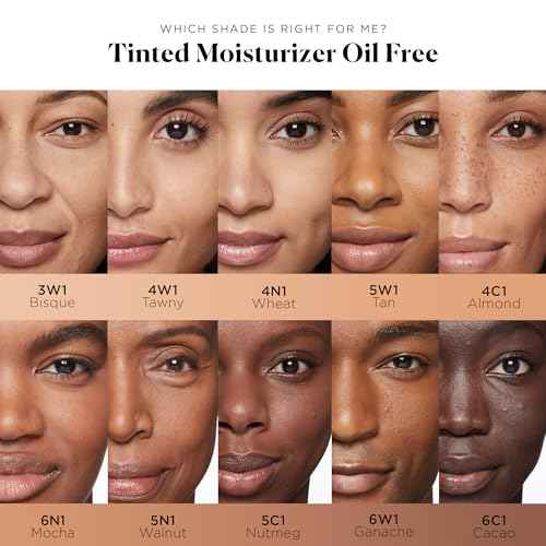 Laura Mercier Tinted Moisturizer Oil Free Natural Skin Perfector with SPF 20: All Day Shine Control, Sheer Coverage, Blurred Matte Finish, For Oily Skin, Skin Tint