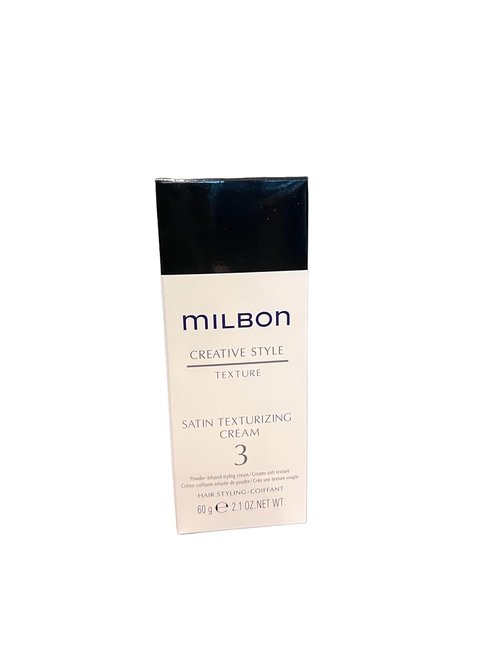 Milbon Creative Style Satin Texturizing Cream - #3 for Smooth Texture | 2.1 oz