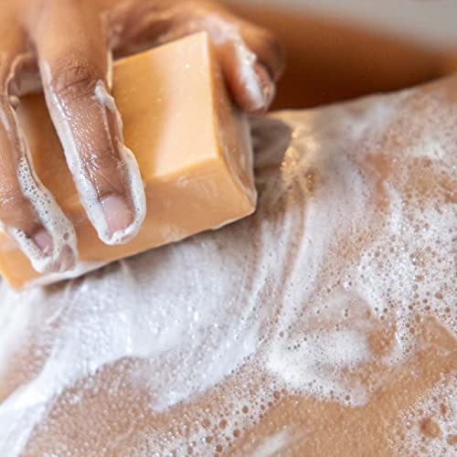 Ethique Uplifting Sweet Orange & Vanilla Soap Bar - Body Wash for All Skin Types - Plastic-Free, Vegan, Cruelty-Free, Eco-Friendly, 4.23 oz (Pack of 1)