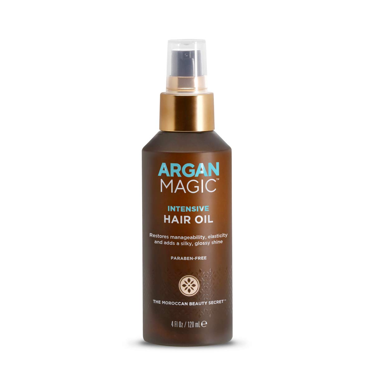Argan Magic Intensive Hair Oil - Restores Manageability & Elasticity | Adds Shine & Controls Frizz | 4 oz