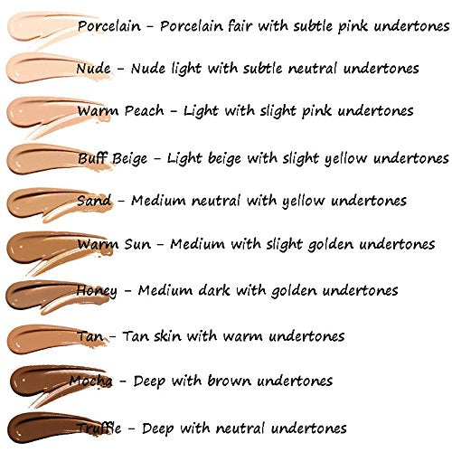 Skiennix Flawless Soft Matte Liquid Foundation - Full Coverage Oil Control Makeup | 109 Mocha