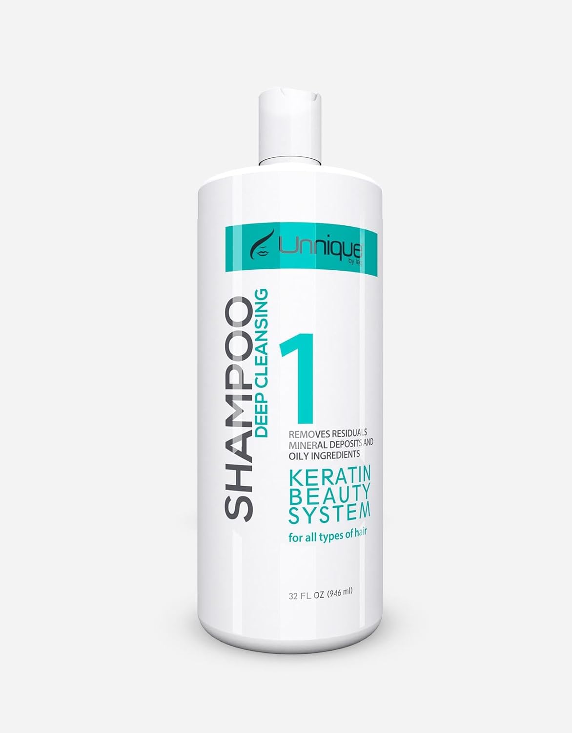 UNNIQUE Deep Cleansing Shampoo - Clarifying Formula for Build-Up & Oil Removal | 32 Fl Oz