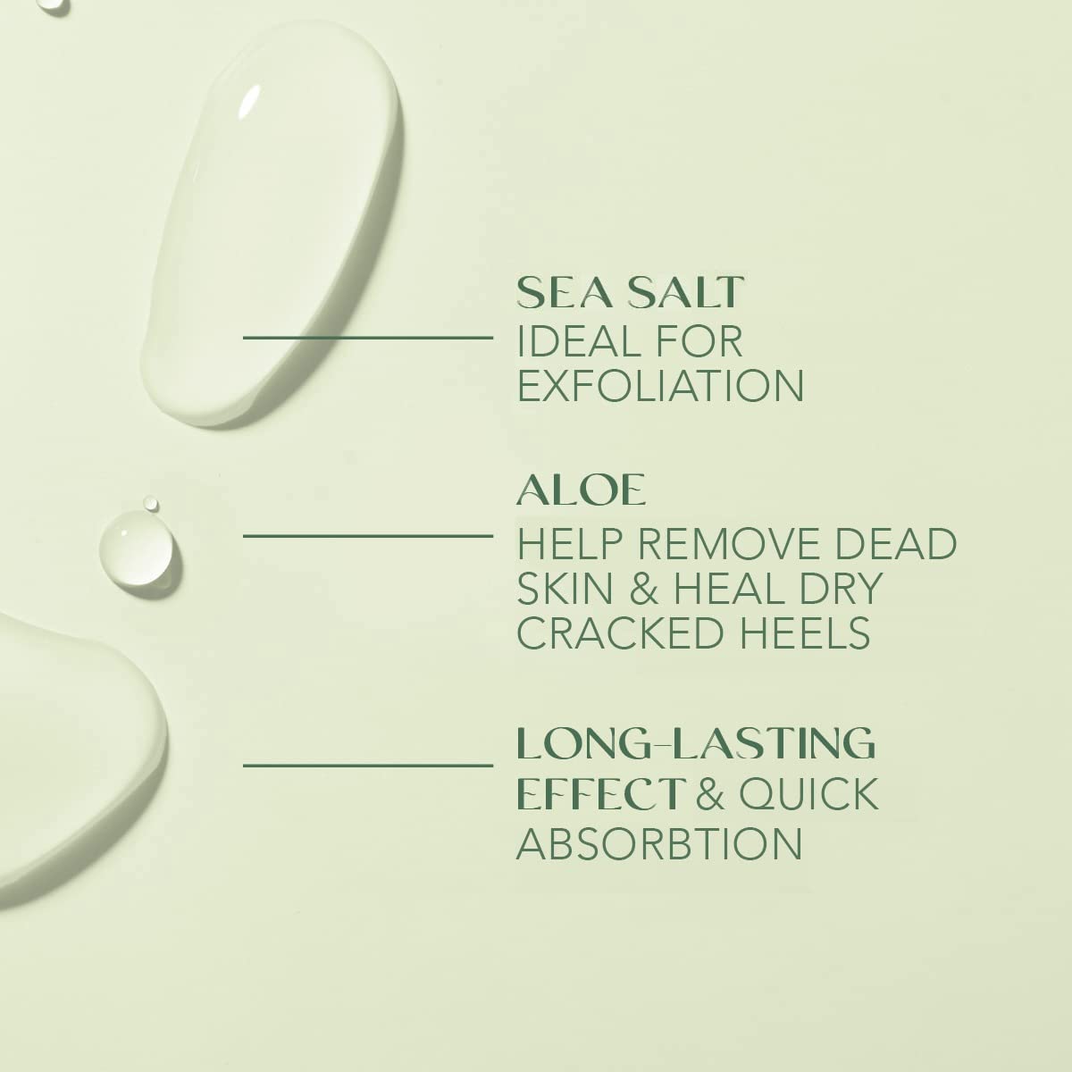 Sea Salt & Aloe Foot Masks - Soothing Cracked Heel Treatment | Exfoliating Hydration - 3 Pairs
