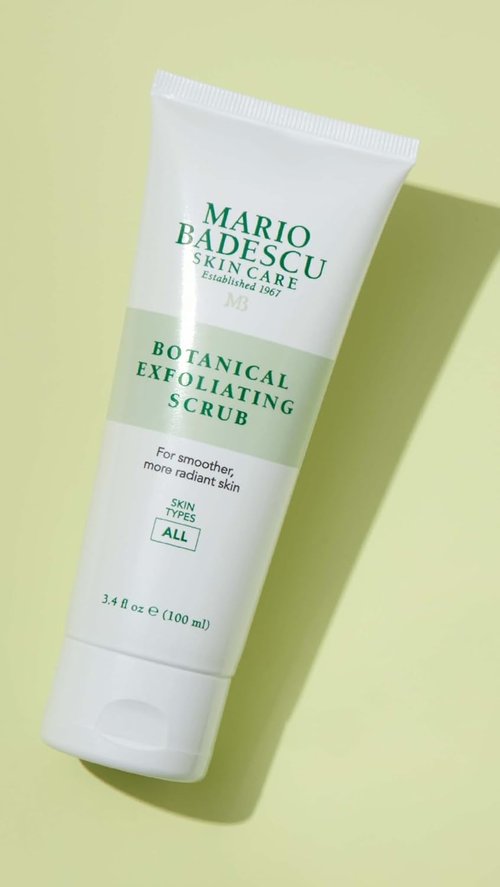 Mario Badescu Botanical Exfoliating Scrub - Gentle Facial Scrub for Radiant Skin