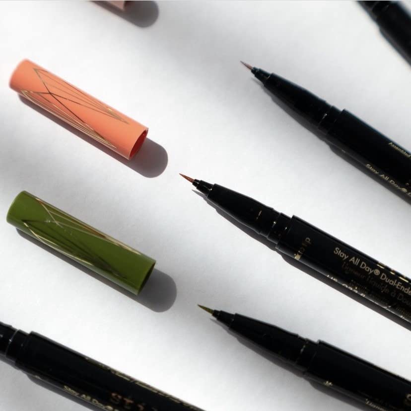 Stila Stay All Day® Dual-Ended Liquid Eye Liner - Waterproof, Long-Lasting, Versatile Colors