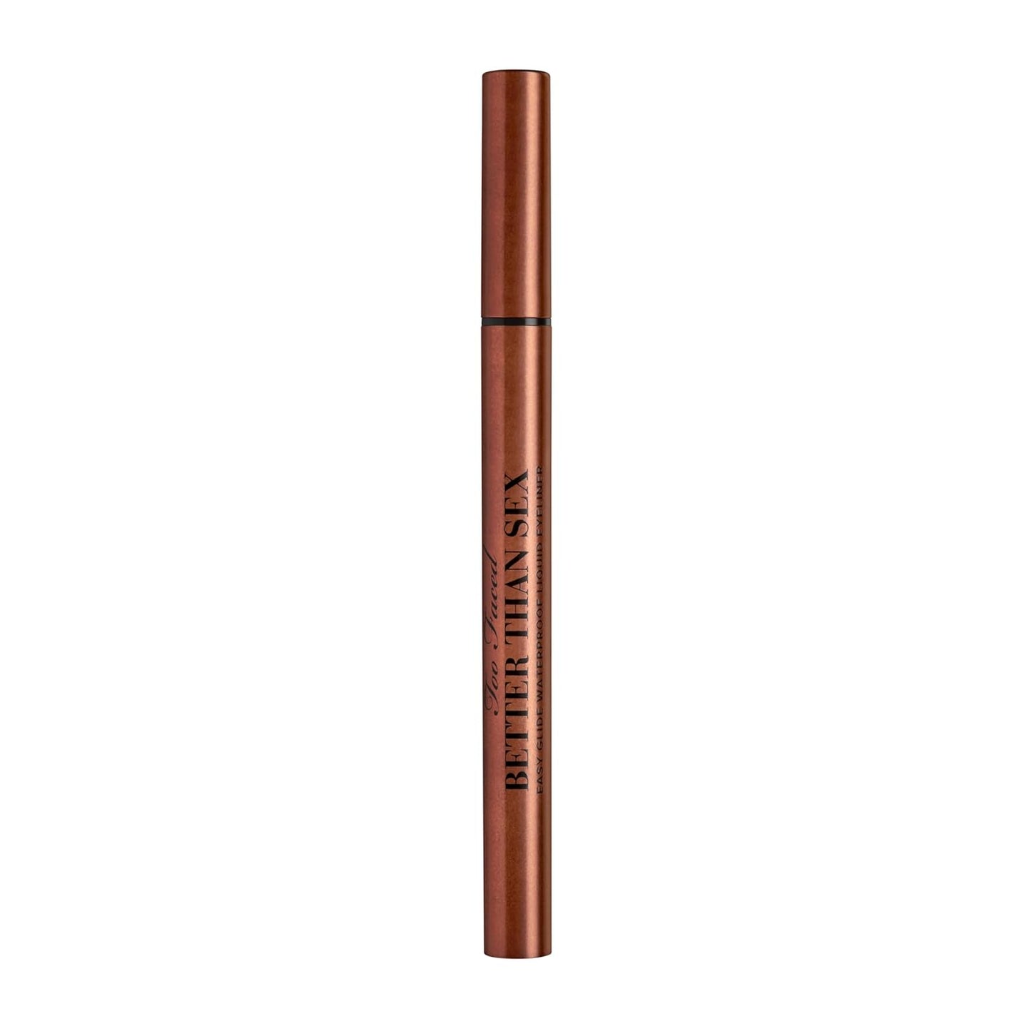 Too Faced Better Than Sex Liquid Eyeliner - Flake & Waterproof Formula for Intense Pigment, 0.02 Fl Oz