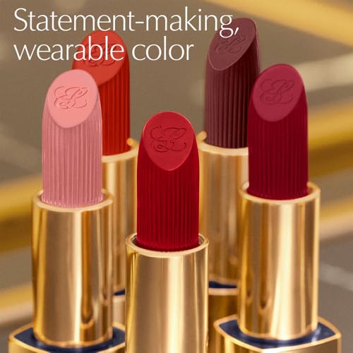 Estée Lauder Pure Color Long Lasting Cream Lipstick with Cream Finish | Plumping & Nourishing, 428 Determined