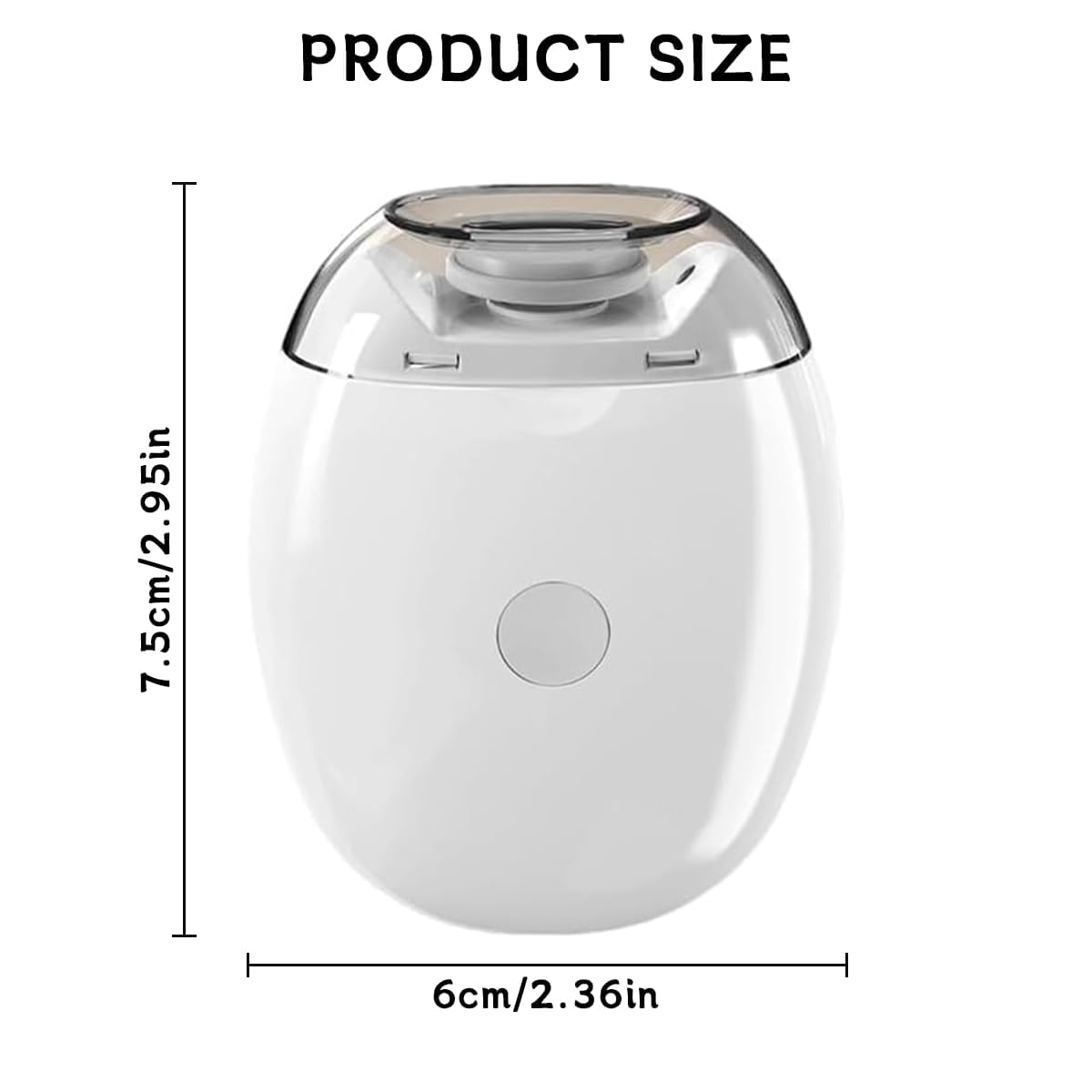 Universal Automatic Fingernail Grinder,Portable Electric Nail Clipper with LED Light and 3 Speeds,360° Silent Auto Fingernail Cutter and Polishing Trimmer,Grooming Home