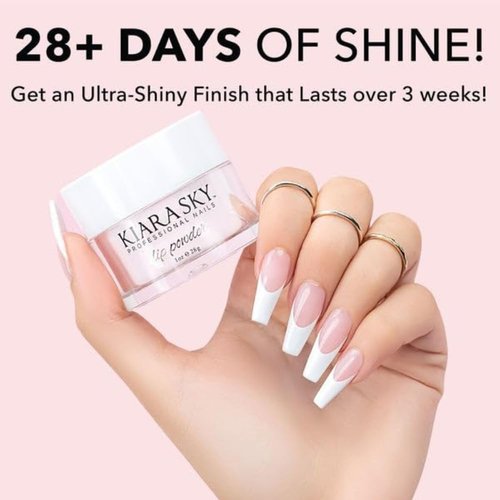 KIARA SKY Dip Top Coat - Ultra-Shiny, No Lamp Needed | Professional-Grade Nail Essential | 15 ml