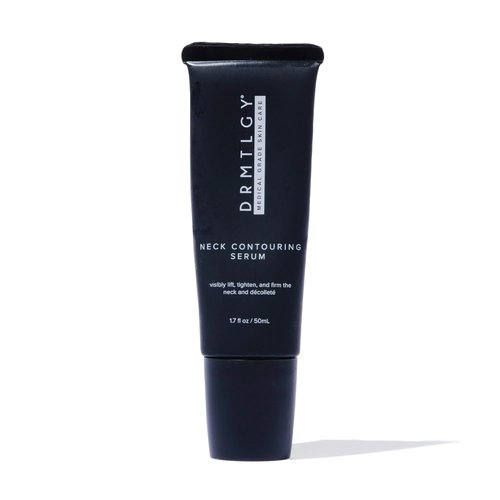 DRMTLGY Contouring Serum - Anti Aging Neck Cream for Skin Tightening and Firming, Sculpt and Define Jawline, Improves Horizontal Neck Lines and Sagging Skin, 1.7 oz