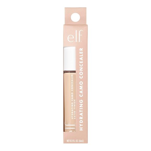 e.l.f. Hydrating Camo Concealer - Full-Coverage Blemish & Under-Eye Coverage | Vegan, Light Ivory