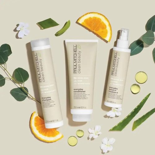 Paul Mitchell Clean Beauty Everyday Shampoo - Boosts Shine & Adds Body | For All Hair Types