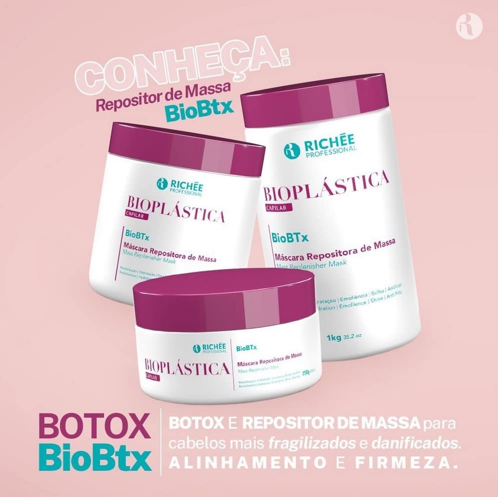 Richée Professional | Bioplastica BioBTX Hair Mask | 500 gr / 16.9 oz.