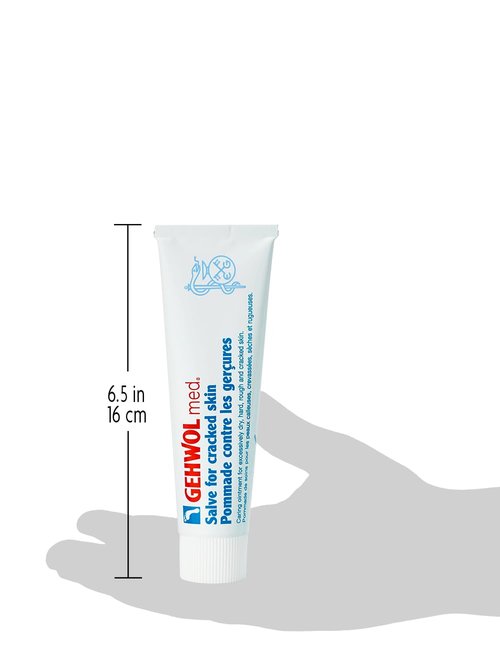 GEHWOL Med Cracked Skin Salve - Intensive Moisturizing Treatment, 2.6 oz.