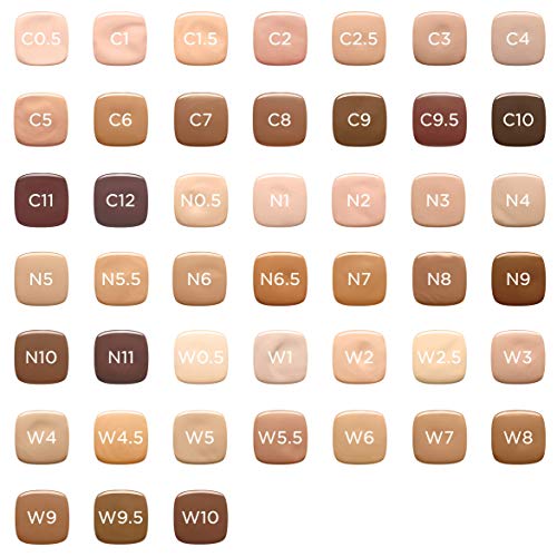 L'Oreal Paris Makeup True Match Super-Blendable Liquid Foundation, Ivory Beige C2.5, 1 Fl Oz,1 Count