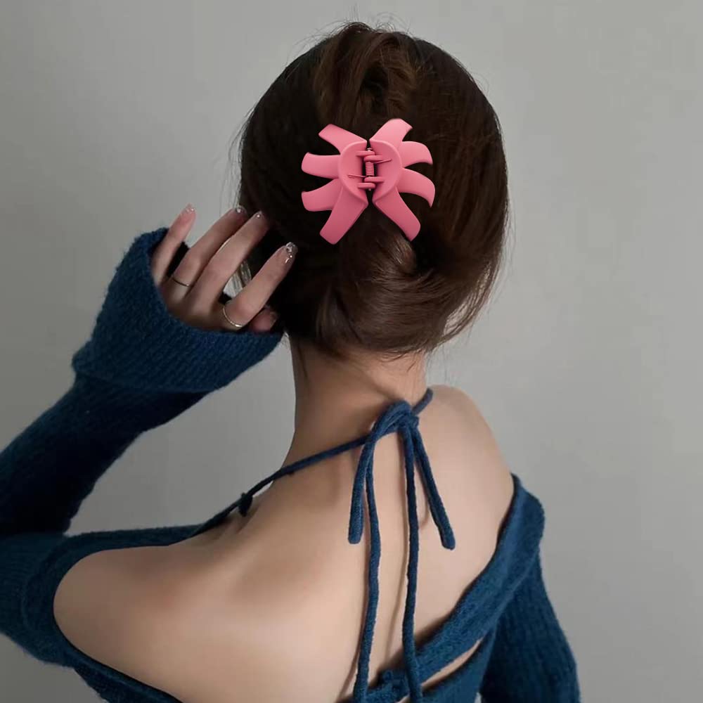 Hair Clips Claw Clips for Thick Hair 5Pcs Large Hair Clips 3.15'' Big Octopus Hair Clip Long Thick Medium Hair Neutral Jumbo Jaw Clips Hair Accessories for Women Girls