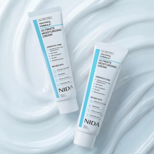 NIDA Youthful Formula™ Ultimate Moisturizing Cream - Hydrate & Revitalize Skin | 3.38 fl. oz., 100ml