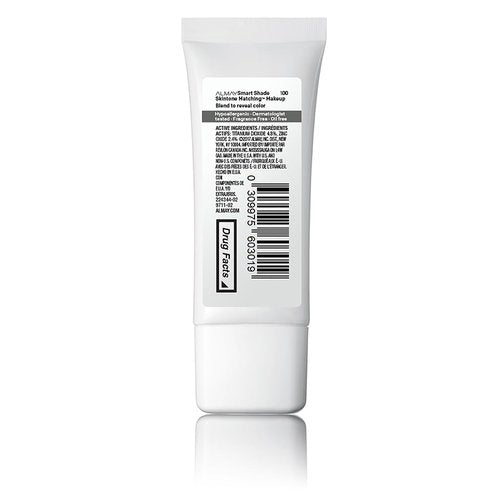 Almay Skintone Matching Foundation - Smart Shade Face Makeup with SPF 15, Hypoallergenic, 1 fl oz