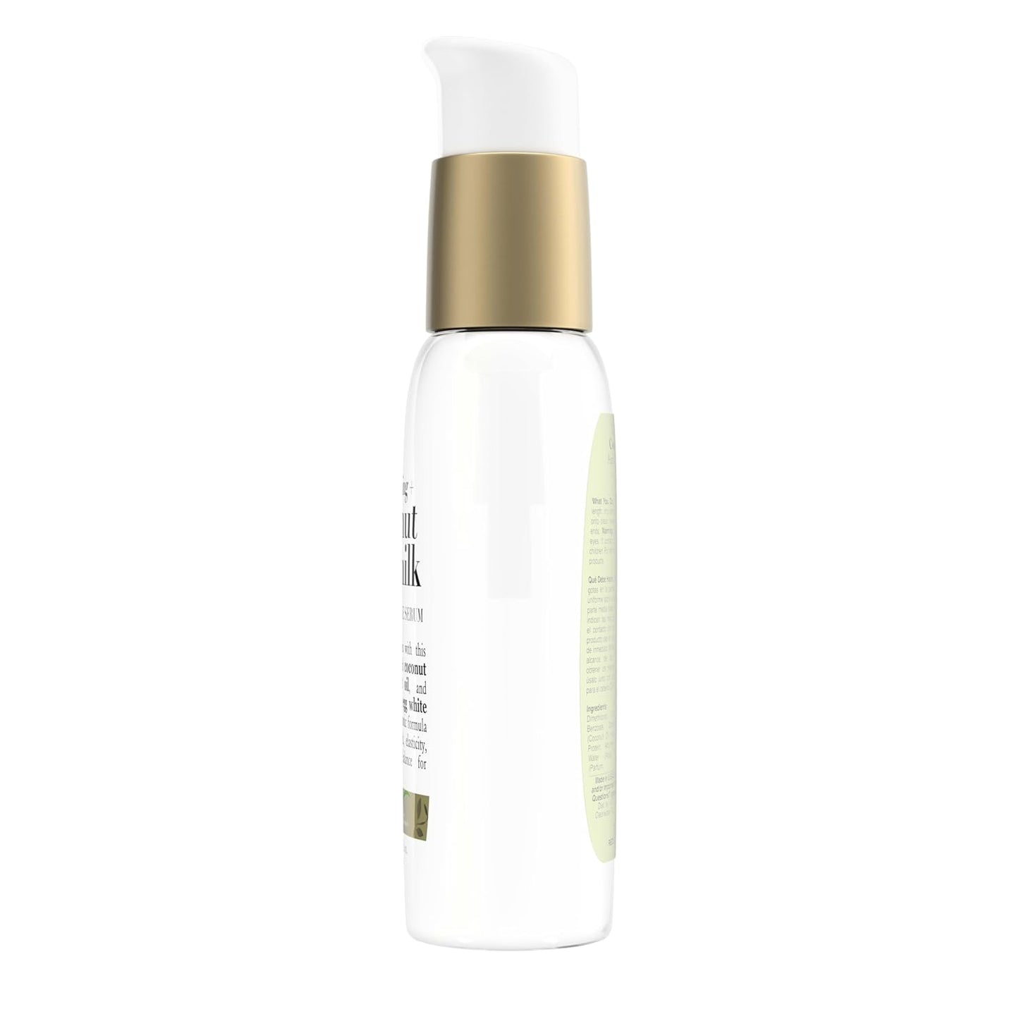 OGX Nourishing + Coconut Milk Anti-Breakage Serum, 4 Fl Oz (Pack of 2)
