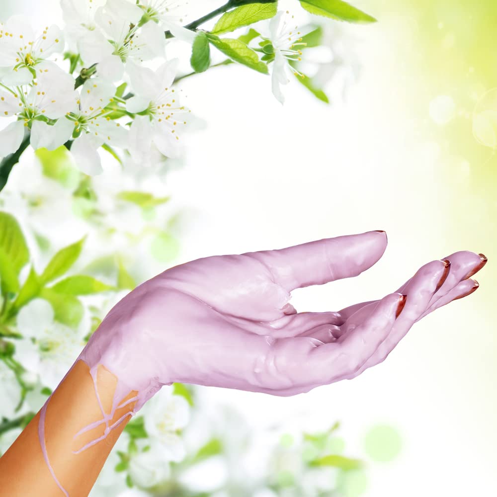 ForPro Professional Collection Nurture Paraffin Wax Refill, Peach Vanilla, Six 1-Pound Paraffin Blocks, Non-Greasy, Moisturizing for Soft & Healthy Skin, 6 Lbs