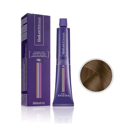 Salermvison Hair Coloring Cream - #7.77 Intense Brown Blonde, 2.3 Ounce | Long-Lasting Color