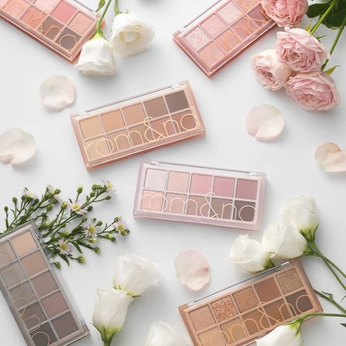 Rom&nd Better Than Palette | 10 Shades Eye Makeup Palette - Matte & Shimmer, Long Lasting, High Pigment