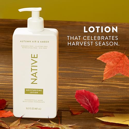 Native Body Lotion, Coconut & Vanilla, 48-Hour Hydration for Dry & Sensitive Skin, Made with Plant-Based Moisturizers like Shea Butter, Silicone & Paraben Free, 16.5 fl oz
