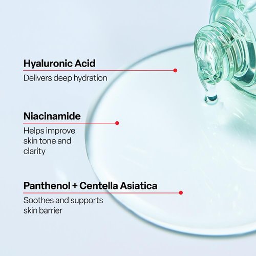 Dr. G R.E.D. Blemish Clear Hyal-Cica Soothing Serum - Hydrating & Soothing for All Skin Types - 1.69 fl oz