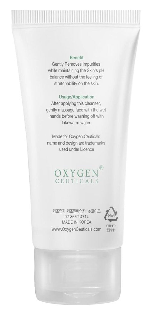 OxygenCeuticals Purifying Foaming Wash - Mild pH 5.0 Gel Cleanser with Botanical Extracts | 3.38 fl. oz (100ml)