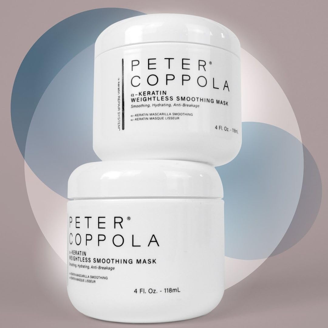 Peter Coppola a-keratin Weightless Smoothing Mask - Deep Conditioning Hair Mask With Hydrolyzed Wheat Protein, Strengthens And Smooths Hair Leaving It Feeling Nourished, Soft, Silky And Healthy