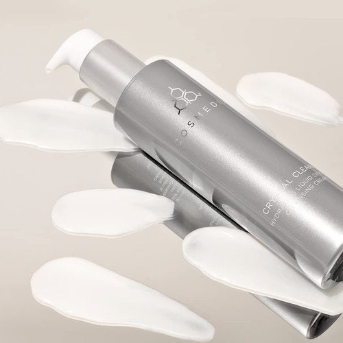 COSMEDIX Crystal Cleanse Facial Cleanser - Deep Cleaning & Hydrating Cream for All Skin Types