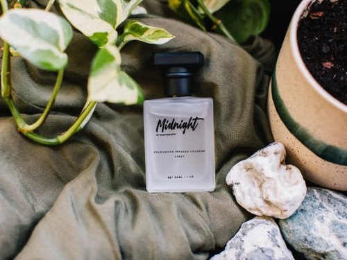 RawChemistry Midnight Cologne for Men - Pheromone Infused Fragrance for Attraction - 3.4 oz