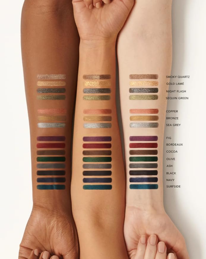 Victoria Beckham Satin Kajal Eyeliner - Longwear Waterproof in Bronze with Face Sheet Masque