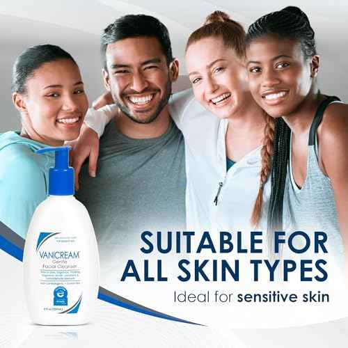 Vanicream Gentle Facial Cleanser with Pump Dispenser - 8 fl oz - Formulated Without Common Irritants for Those with Sensitive Skin