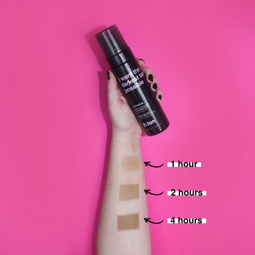 b.tan Ultra Dark Self Tanner Kit | Get The Darkest Tan Possible Bundle - Best Tanning Mousse with Mitt Applicator, 1 Hour Express Sunless Foam, Fast Bronzing Glow, No Fake Tan Smell, Vegan, 6.7 Fl Oz