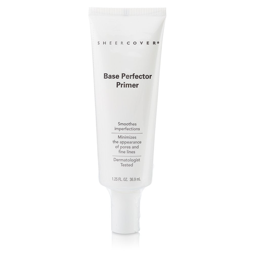 Sheer Cover Base Perfector Primer - Fills Fine Lines & Wrinkles for Flawless Makeup - 1.25 Ounce