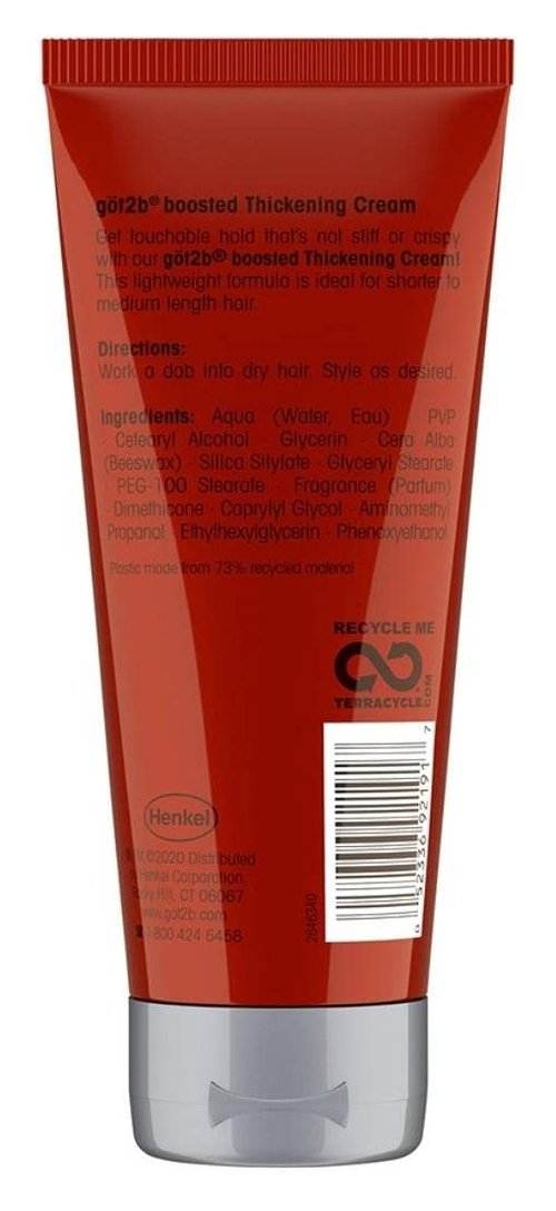 Got 2B Boosted Hair Thickening Cream - Fuller Styles, Medium Shine & Hold, 6 Ounce | 2 Pack