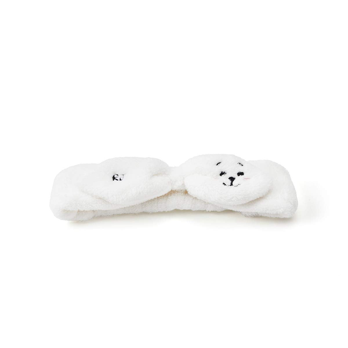 BT21 Official Merchandise by Line Friends - RJ Character Spa Makeup Hair Wrap Headband
