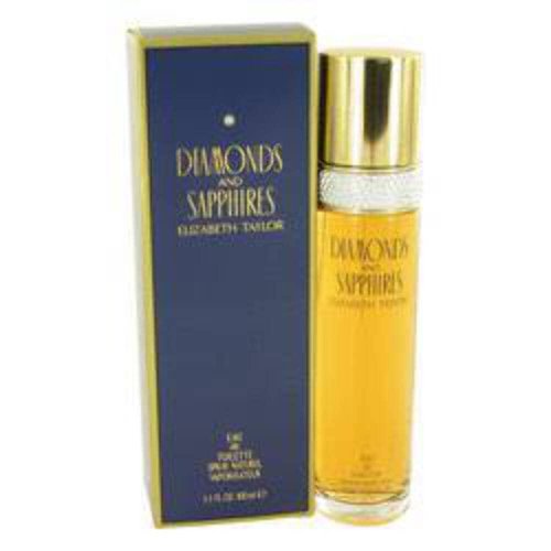 Elizabeth Taylor Diamonds & Sapphires Eau De Toilette Spray - 3.3 OZ Fragrance for Women