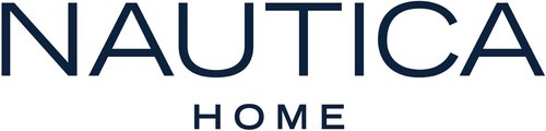 Nautica King Size Blanket - Soft Plush Oversized Striped Bedding in Awning Stripe Blue