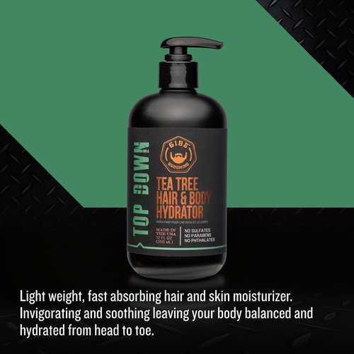 GIBS Hair and Body Hydrator - Nourishing Moisturizer for All Skin Types | 8 oz